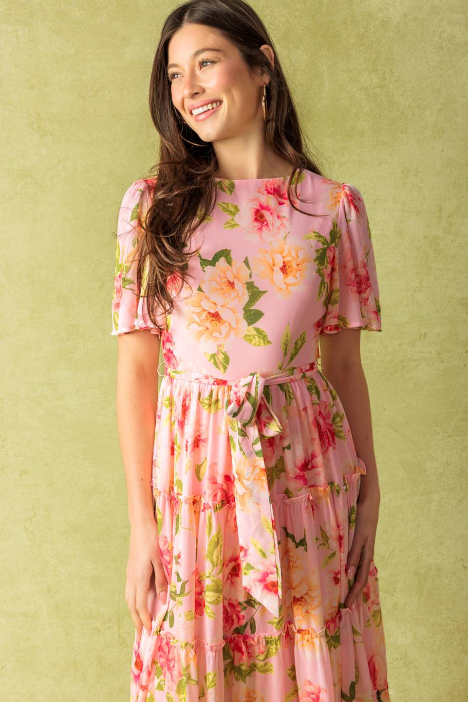 WHICH CHAPTER WOVEN MAXI DRESS Flying Tomato